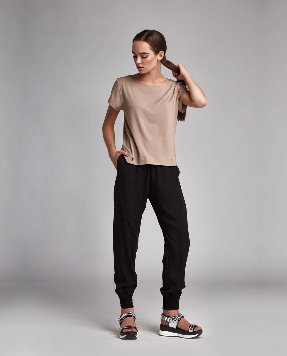 Neutral Silk Blouse