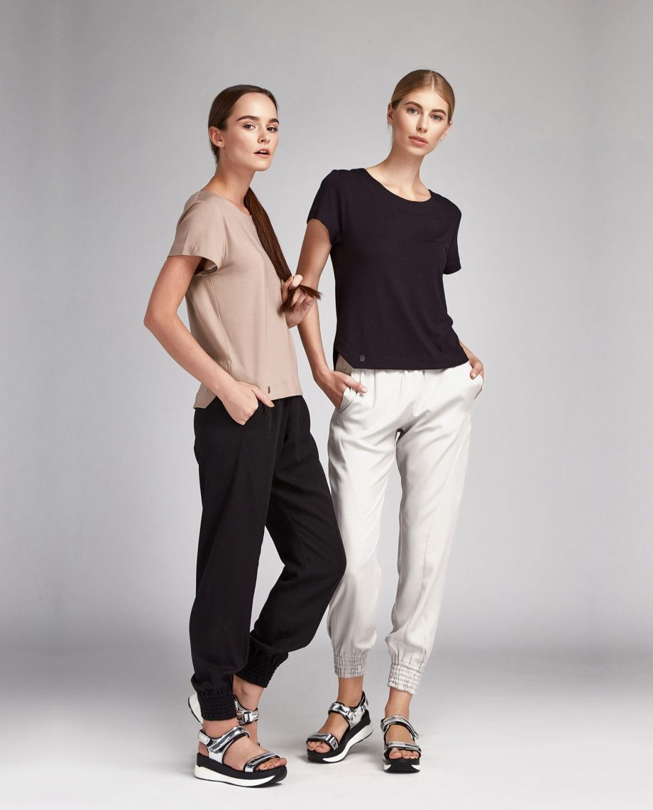 Neutral Silk Blouse
